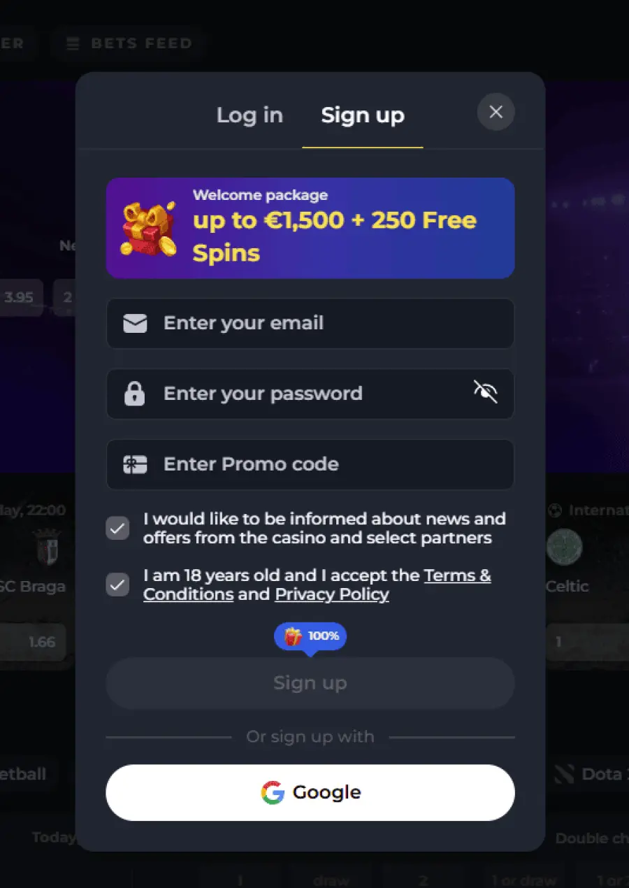 Felixspin betting app